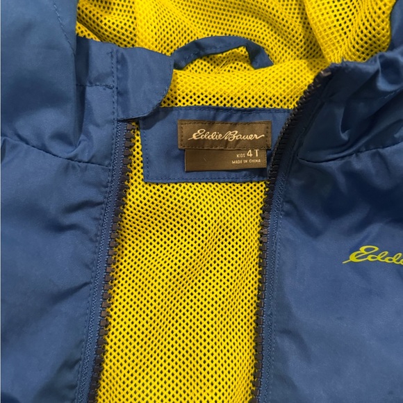 Eddie Bauer Blue and Yellow Kids Jacket - Picture 2 of 2